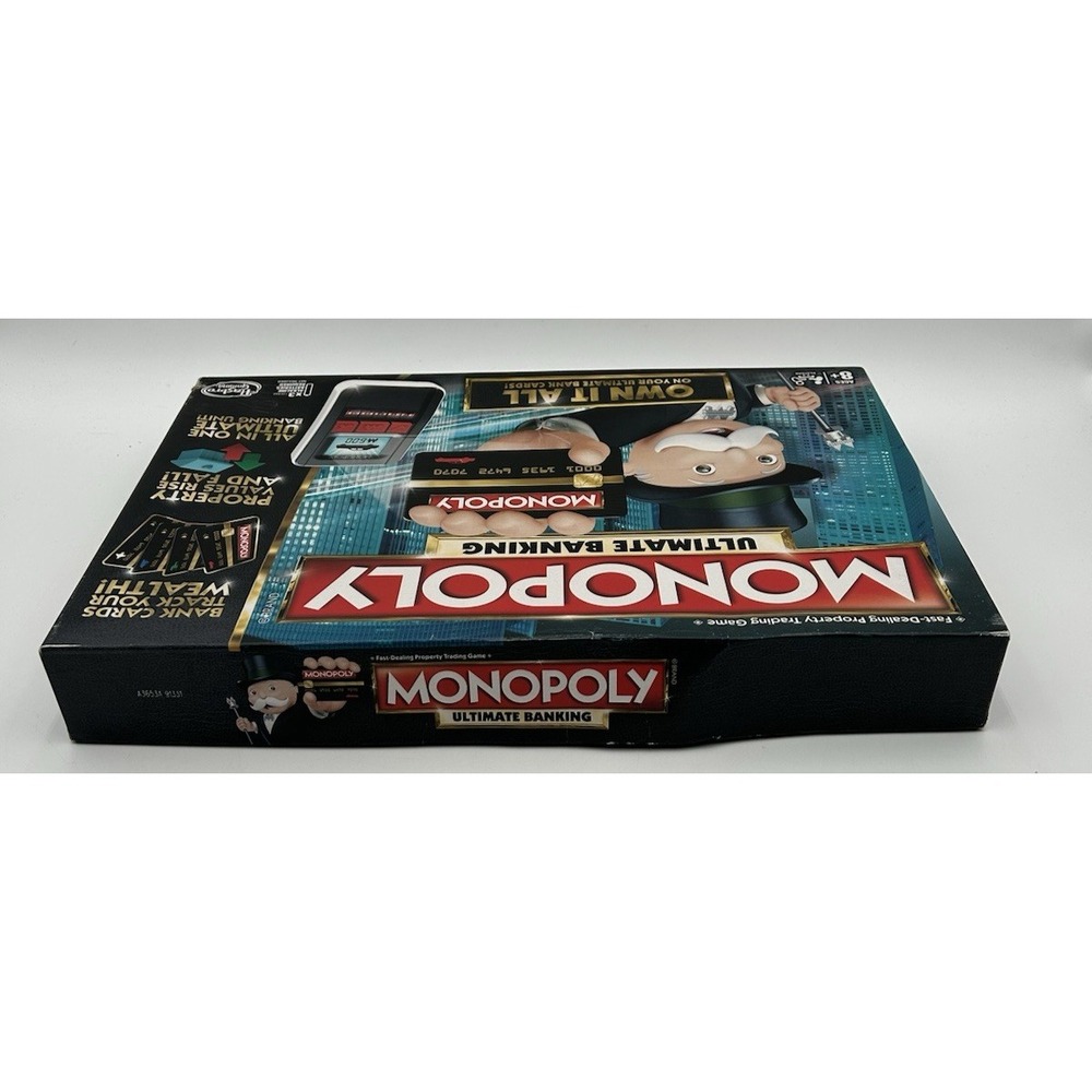 Monopoly Ultimate Banking Complete Unit Works Hasbro 2016 Electronic Finance - Picture 14 of 14
